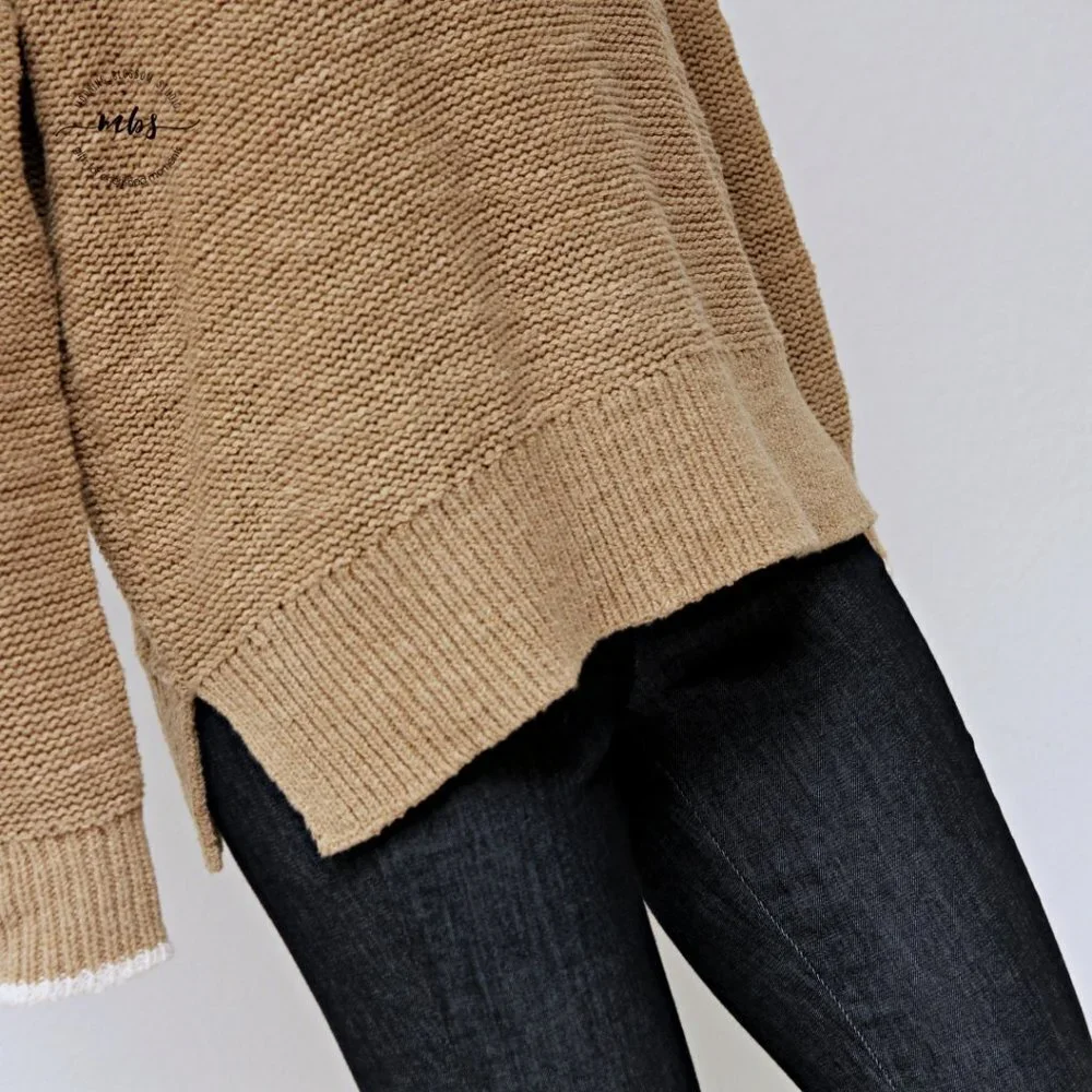 J. Crew Crew Neck Knit Sweater Tan Women‎ Size X
